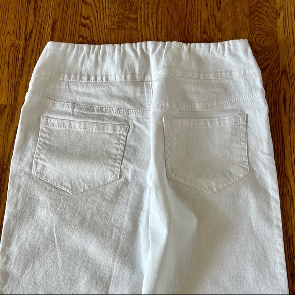 BLAIR Size 12 Petite White Pants Jeans - Picture 4 of 7